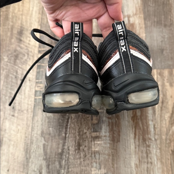 Nike Air Max 97 Black with tortoise shell and barely rose pink. - Picture 3 of 7